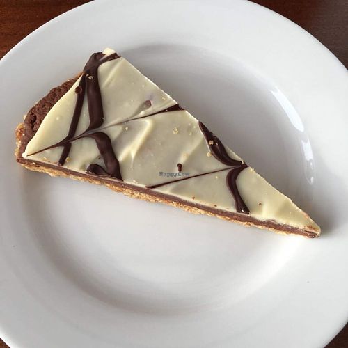 Vanilla slice  at Blondes in Cottingham