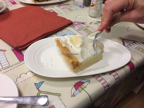 Lemon meringue pie at Blondes in Cottingham