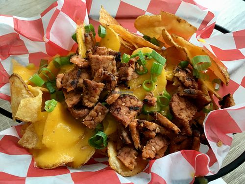 Vegan Loaded Chips at The Mad Batter in Cape May