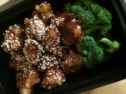sesame chicken at Veggie Delight in Las Vegas