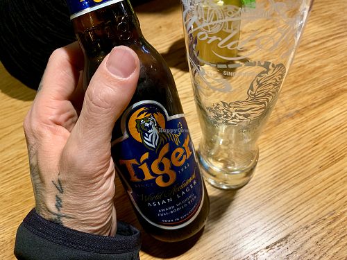 tiger beer at Soy in Berlin