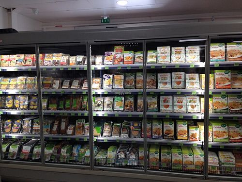 Rayon Veggie/Vegan :-)) at Biocoop Le Vert de Terre in Amberieu-en-bugey
