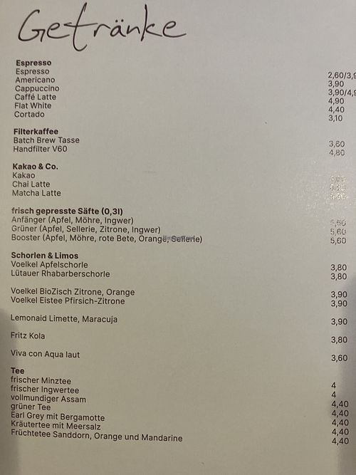   at Bell and Beans in Lueneburg