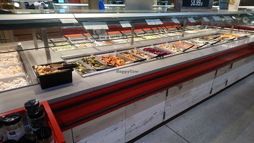 One of the salad bar at Whole Foods Market in Pompano Beach