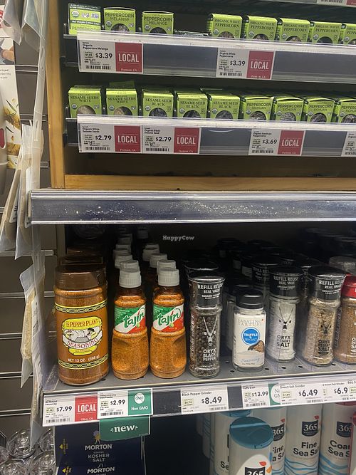 While in the store - noticed they carry Tajin now, what?! Amazing! Highly recommend on your fruit + veggies!  at Whole Foods Market in Dublin