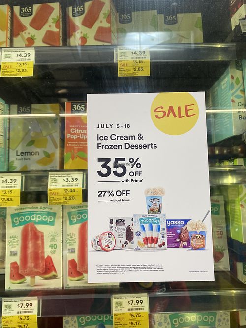 Time to Stock Up on Vegan Frozen Treats   at Whole Foods Market in Dublin