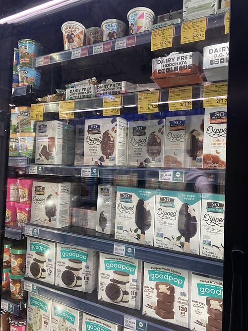 Yummy Frozen Treat Section - What Ever Happened to those Rice Dream Bites? I Miss Them So Much 😛💔  at Whole Foods Market in Dublin