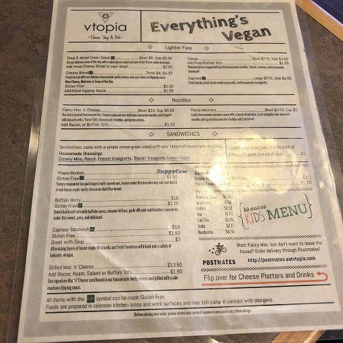 Vtopia Cheese Shop and Deli at Fru Fru Terra in Portland