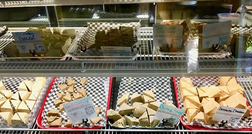 Cheeses galore at Fru Fru Terra in Portland