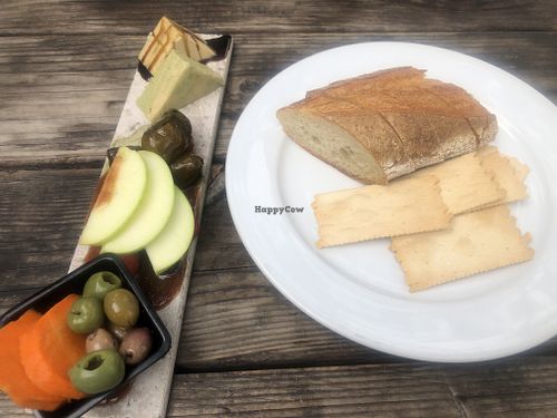 Two cheeze plate at Fru Fru Terra in Portland