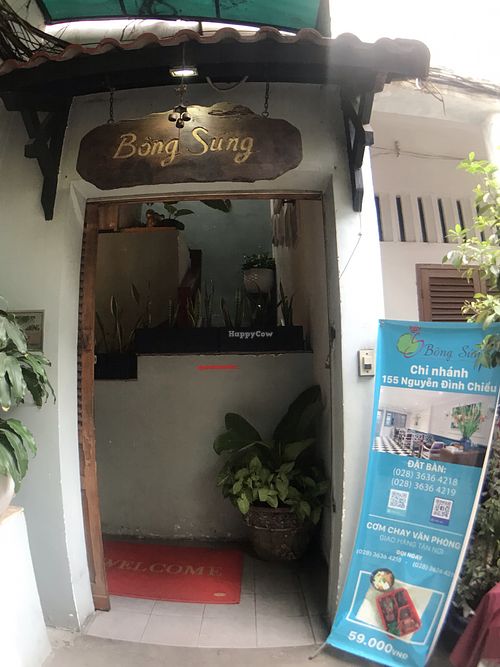 Entrance  at Bong Sung Vegetarian Food - District 1 in Ho Chi Minh City