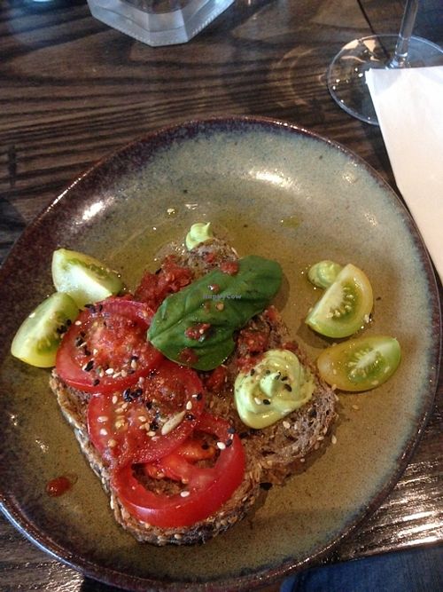 bruschetta  at Town Tonic in Christchurch