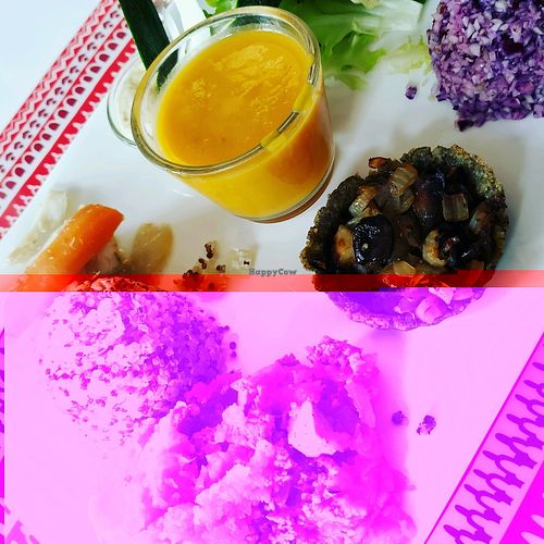 lunch platter at Arts Thes Miss in Antibes