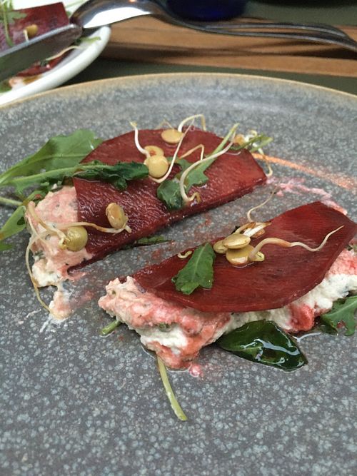 Rawioli at BodhiGreen Vegetariano in Alicante