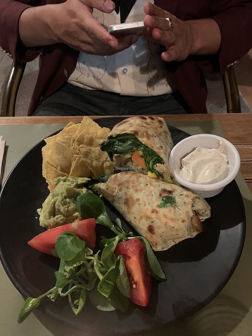 tex mex burrito  at BodhiGreen Vegetariano in Alicante