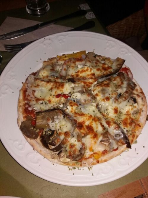 pizza at BodhiGreen Vegetariano in Alicante