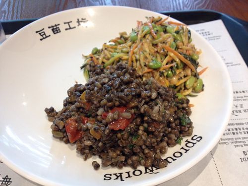 two sides at Sproutworks - Huashan Rd in Shanghai