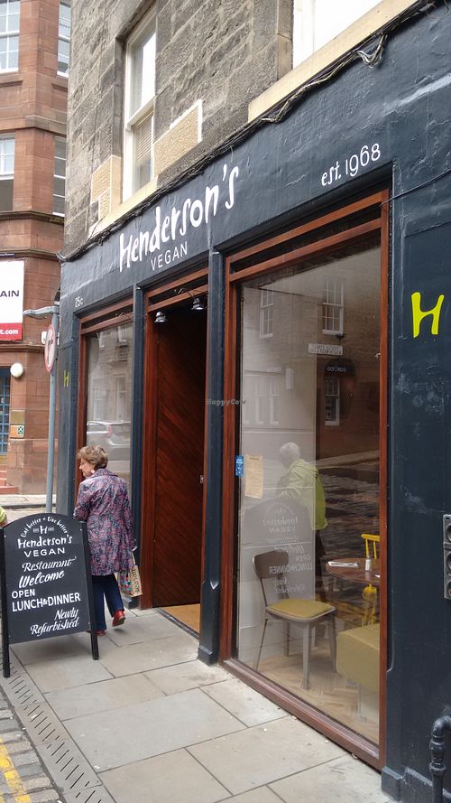 We have had a paint job. at Henderson's Vegan in Edinburgh