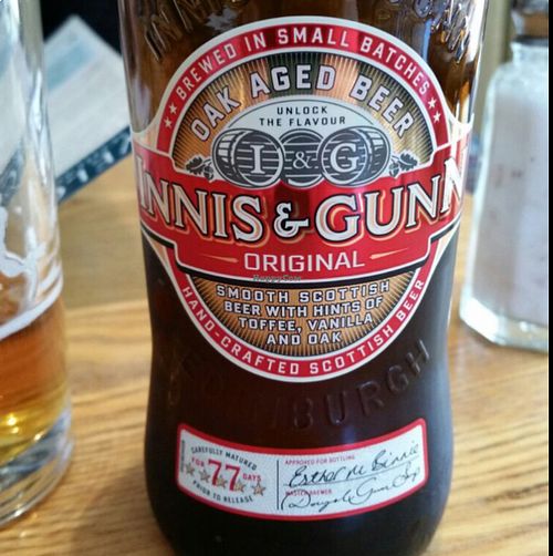 Oak Aged Beer at Henderson's Vegan in Edinburgh