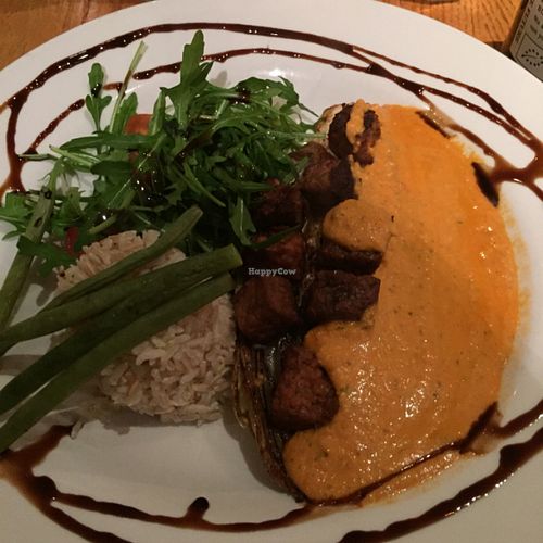 tempeh  at Henderson's Vegan in Edinburgh