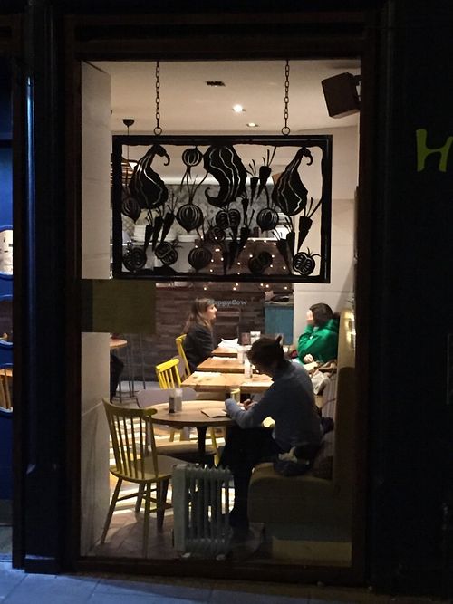 X at Henderson's Vegan in Edinburgh