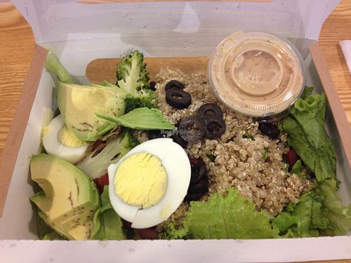 quinoa & avocado salad, with sesame dressing at Light Salad in Shanghai