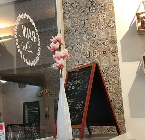 inside out at The Raw Deli in Prague