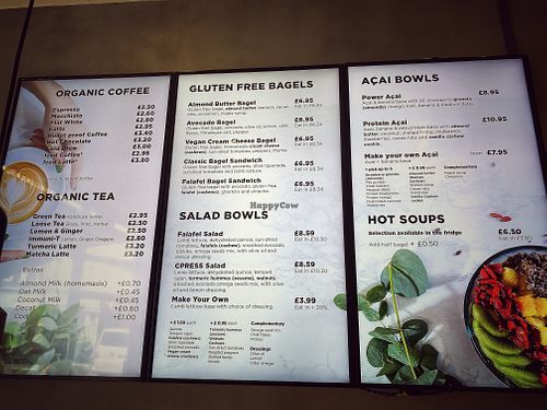 Menu at CPress - Chelsea in South West London