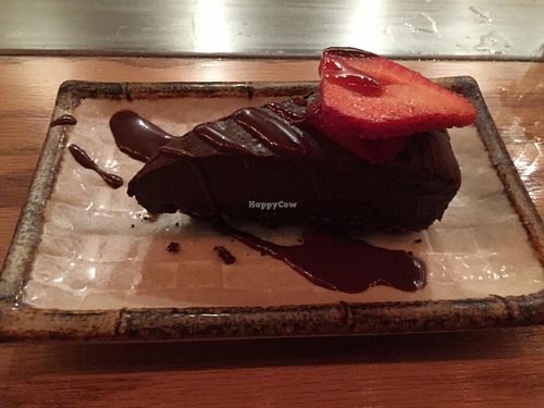 OMG! An avacado-based chocolate granache. It's all vegan and one of the most decadent textures and flavors I've ever had. I am swooning.  at Chavela Restaurant in Hollywood