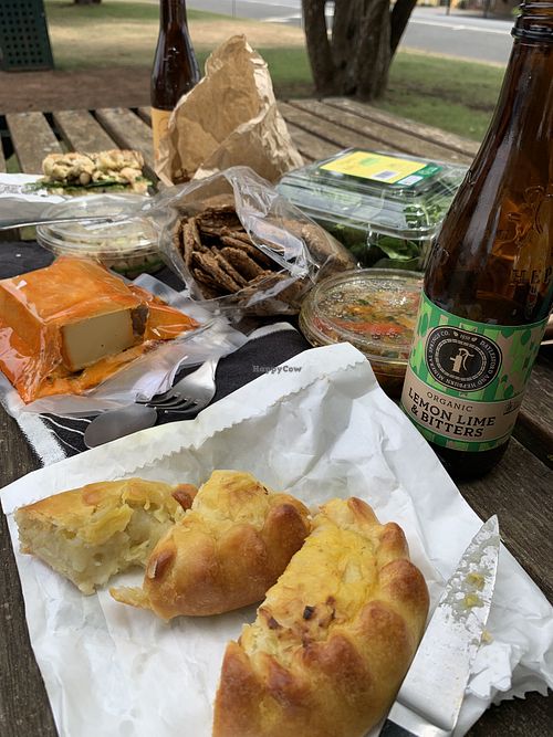 epic picnic spread at Smith & Deli in Collingwood