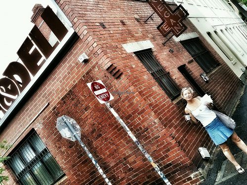 coffee and brekkie at Smith & Deli in Collingwood