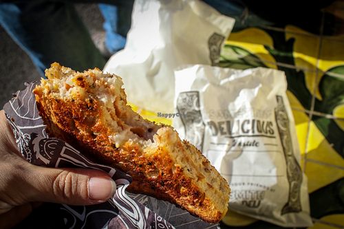 grilled cheese sandwich at Smith & Deli in Collingwood