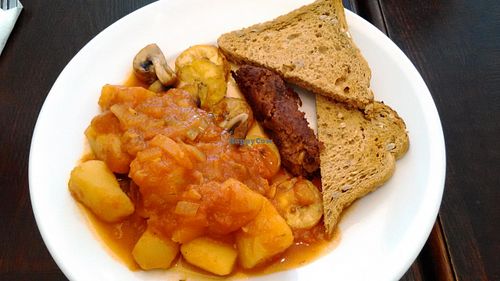 Vegan breakfast! at Lighthouse Cafe in South East London