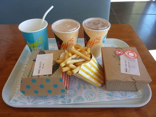 Vegan fast food from Amy's Drive Thru at Amy's Drive Thru in Rohnert Park