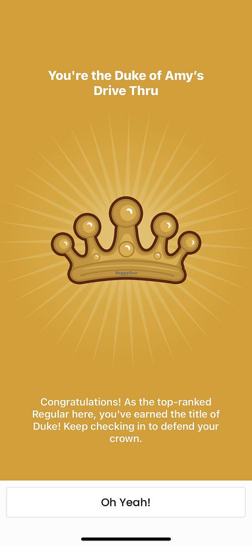 With 75 check-ins on Yelp 😜  at Amy's Drive Thru in Rohnert Park