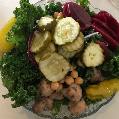 Salad bar at Van Rensselaer's in South Wellfleet