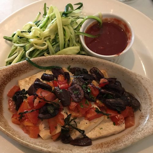Tofu dinner at Van Rensselaer's in South Wellfleet