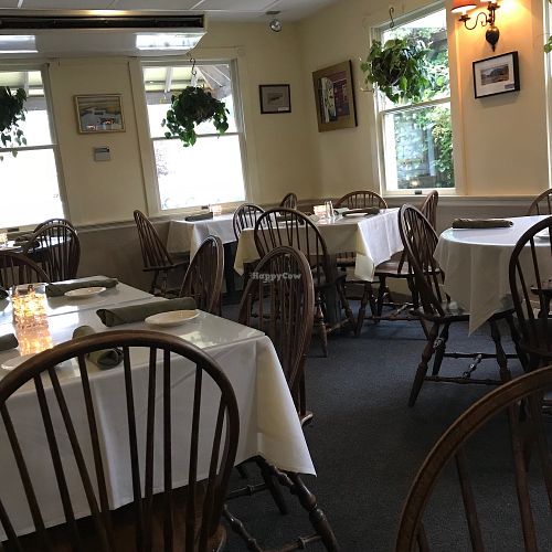 Back dining at Van Rensselaer's in South Wellfleet