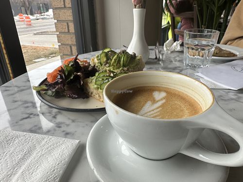 Coffee was so good!  at Passion Flour Patisserie in Salt Lake City