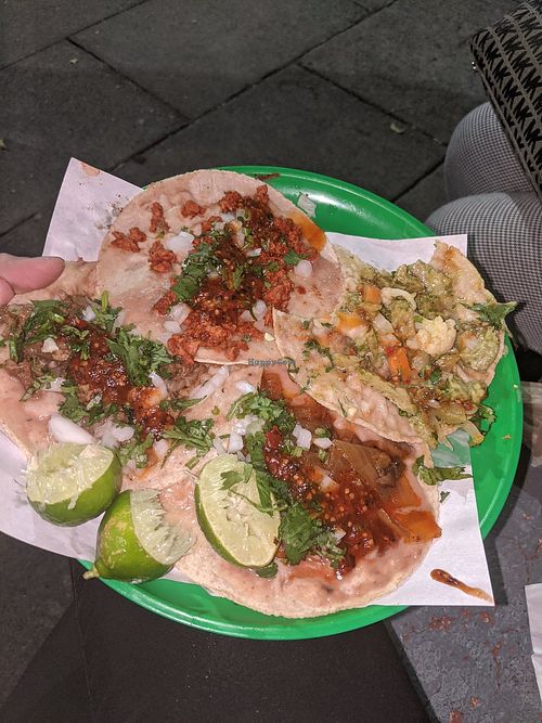 Tacos deliciosos at Taqueria Calidad Vegana - Food Stall in Guadalajara