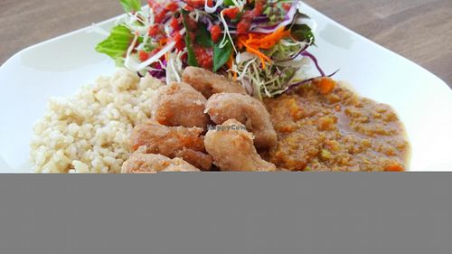 Vege curry! at True Sea in Okinawaasia