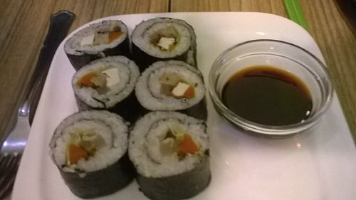 Makis at Vege Saveurs in Paris