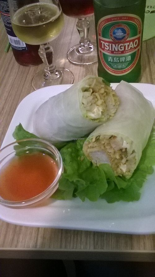 rouleaux de printemps at Vege Saveurs in Paris