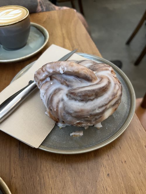 Cinnamon twist  at Veggie Vie in Adelaide