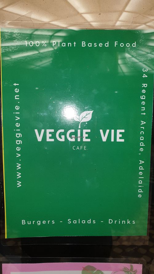 Fix the name. Its Veggie Vie  at Veggie Vie in Adelaide