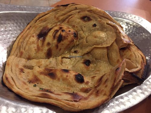 Lachedar Paratha made from whole wheat at Raj Restaurant - Farrer Park in Central Singapore