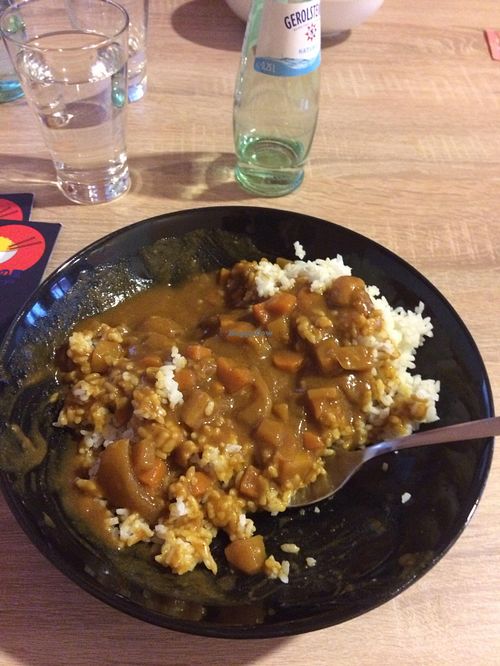 Japanese curry (vegan). at Chibiya in Trier