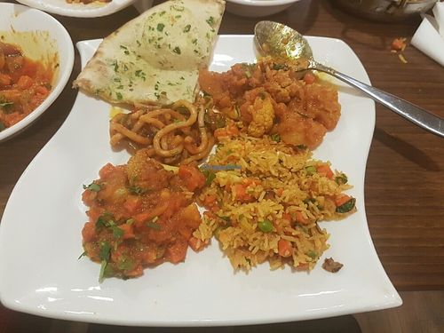 Vegan Mains at Singh's in Gravesend