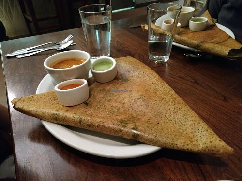 Spicy Basil Dosa at Paper Dosa in Santa Fe