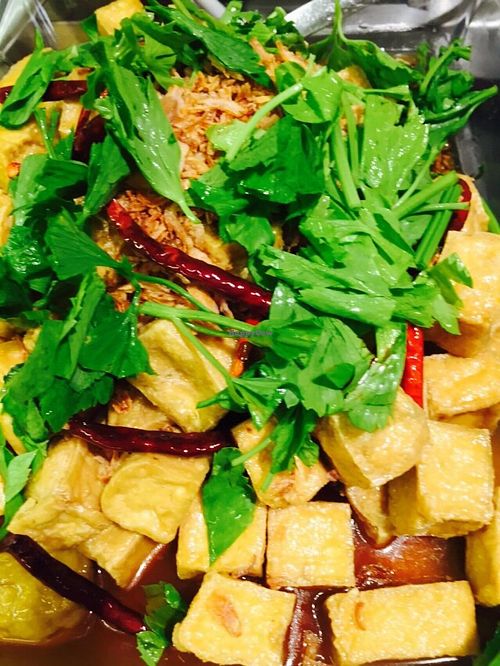 spicy tofu at Walee - EM Quartier in Bangkok